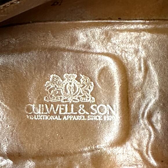 VERY GOOD Alden 9015 Dark Brown Color 8 Shell Cordovan Perforated Tip Bal 10.5 - Picture 11 of 14